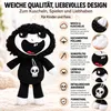 Wiztex Nightmare Plüschfigur Schwarz 35 cm Kuscheltier Produktbild-Vorschau 3