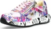 Laura Vita Damen Sneaker Reißverschluss Halbschuh Schnürung Produktbild-Vorschau 1