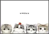 Malerei BY NUMBERS MIT RAHMEN Bilder zum Malen - Katzen Produktbild-Vorschau 1