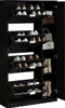 Merax Schuhschrank mit Spiegel und 4 Klappen, Schuhregal Produktbild-Vorschau 9