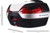 TopX MOTORRAD-TOPCASE 42L + RÜCKENLEHNE + CARBONPLATTE NEU Anteprima dell’immagine prodotto 9