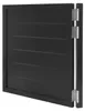 Demi-porte en pin - Porte de séparation 90 x 90 cm - Voir les images du produit 1
