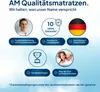 Marketing image with icons and text highlighting product features and benefits. Produktbild-Vorschau