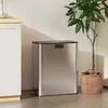 HOMCOM Küchenmülleimer 2 x 28L Edelstahl-Tretmülleimer mit Produktbild-Vorschau 9