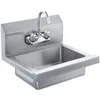 VEVOR Lavamani commerciale con rubinetto, lavabo in acciaio Anteprima dell’immagine prodotto 1