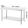 Table de préparation VEVOR en acier inoxydable, table de Voir les images du produit 8