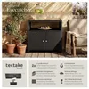 tectake® Gartenschrank Monscia höhenverstellbare Füße, 90 x Produktbild-Vorschau 2