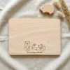 deska drewniana bukowa śniadaniowa 22x15x1 cm Podgląd zdjęcia produktu 8