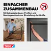 tesa Fliegengitter Insektenschutz Tür ohne bohren Alu FALT Produktbild-Vorschau 4