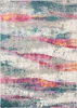 Tapiso Teppich LAZUR Modern Grau Blau Rosa Jugendzimmer  80 Produktbild-Vorschau 2