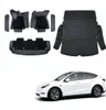 topfit Tesla Model Y podlahové rohože do batožinového Náhľad obrázku produktu 1