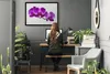 Bild 100x70 MDF-Rahmen Wandkunst Flowers On The Wall Produktbild-Vorschau 3