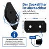 Sockelfilter 3x passend wie Bosch 12007650 Schaumfilter Produktbild-Vorschau 4