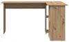vidaXL Artisan dubový stůl 142 x 102 x 73 cm materiál na Náhled obrázku produktu 4