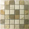 Travertin Mosaikfliesen Dustin Braun Beige Rot Produktbild-Vorschau 4