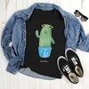 Mr. & Mrs. Panda Tshirt Kaktus Heilig - Schwarz - Geschenk, Produktbild-Vorschau 2