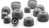 A collection of silicone earbud tips in various sizes, arranged on a white background. Voir les images du produit