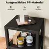 COSTWAY 4stupňový koupelnový regál, volně stojící regál z Náhled obrázku produktu 4