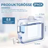 Wassertank,2er-Pack 3L-Kühlschrank-Spenderflaschen mit Produktbild-Vorschau 4