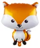 Ballon en plastique Automne, renard, env. 68*49 cm Voir les images du produit 1