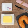 Marie Butterdose mit Deckel für 250g Butter-Schale Blumen Produktbild-Vorschau 5