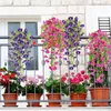 4 Stück Kunstblume Hängend Petunien Seidenblumen, Produktbild-Vorschau 5