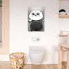 MuchoWow® - Leinwandbilder - WC - Toilettensitz - Lustig - Produktbild-Vorschau 6