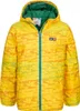 A children's jacket displayed flat against a white background.