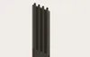 A close-up view of a black object with vertical ridges. Anteprima dell’immagine prodotto