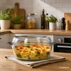 Teglia da forno con coperchio Borcam da 2,1 L, rotonda, in Anteprima dell’immagine prodotto 3