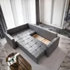 Masseno Ecksofa LIRENO L-S mit Schlaffunktion L-Form, Sofa Produktbild-Vorschau 5