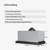 Klarstein Velaire Dunstabzugshaube 60cm, Unterbau, Produktbild-Vorschau 8