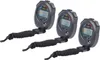 3 PCS Sports Stopwatch High Accuracy Waterproof 40mah Voir les images du produit 2