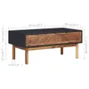 vidaXL Couchtisch 90x50x40 cm Akazie Massivholz und MDF - Produktbild-Vorschau 7