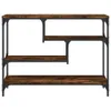 Design Konsolentisch Räuchereiche 100x30x75 cm Produktbild-Vorschau 5