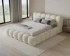 Chilly Möbel Design Polsterbett Stone Cord Stoff Beige Produktbild-Vorschau 3