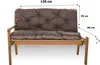 Polštáø na lavièku 120x60x50cm hnìdá | Polštáøe na venkovní Náhled obrázku produktu 4