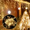 Aussenleuchten 500 Led Eisstocke 23M Weihnachtsgirlande Produktbild-Vorschau 4