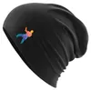 Huuraa Beanie Karate bunte Silhouette Black One Size Produktbild-Vorschau 1