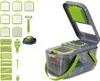 A multi-functional vegetable cutter set with various attachments and a storage container. Náhľad obrázku produktu