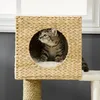 PawHut Kratzbaum 100,5cm Katzenbaum mit Katzenhöhle, Bett, Produktbild-Vorschau 8