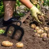 KOTARBAU® Kartoffelhacke mit 3 Zinken Holzstiel 90 cm Produktbild-Vorschau 2