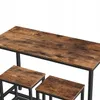 Bartisch-Set mit Stühlen, Stehtisch und Barhocker, Produktbild-Vorschau 2