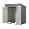 Geräteschuppen Gerätehaus Metall Gartenhaus Satteldach Produktbild-Vorschau 12