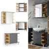 Badmöbel-Set Vicco Aquis Anthrazit 2 Teile, Model 36248 Produktbild-Vorschau 2