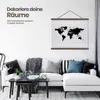 LIKARTO Premium-Posterleiste Holz Walnuss A1 | 60 cm - Produktbild-Vorschau 6