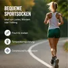 3 Paare Kompressionsstrümpfe Einfarbig Schwarz L-XL, Produktbild-Vorschau 3