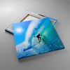Bild auf Leinwand - Leinwandbild - Windsurfing strand ozean Produktbild-Vorschau 2