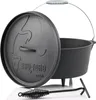 BBQ-Toro Dutch Oven DO9A, 7,2 L Alpha Gusseisen Kochtopf, Produktbild-Vorschau 1