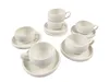Belicia 12-teiliges Koffieset aus Porzellan in Weiß mit 300 Produktbild-Vorschau 5